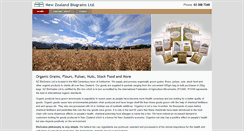 Desktop Screenshot of biograins.co.nz